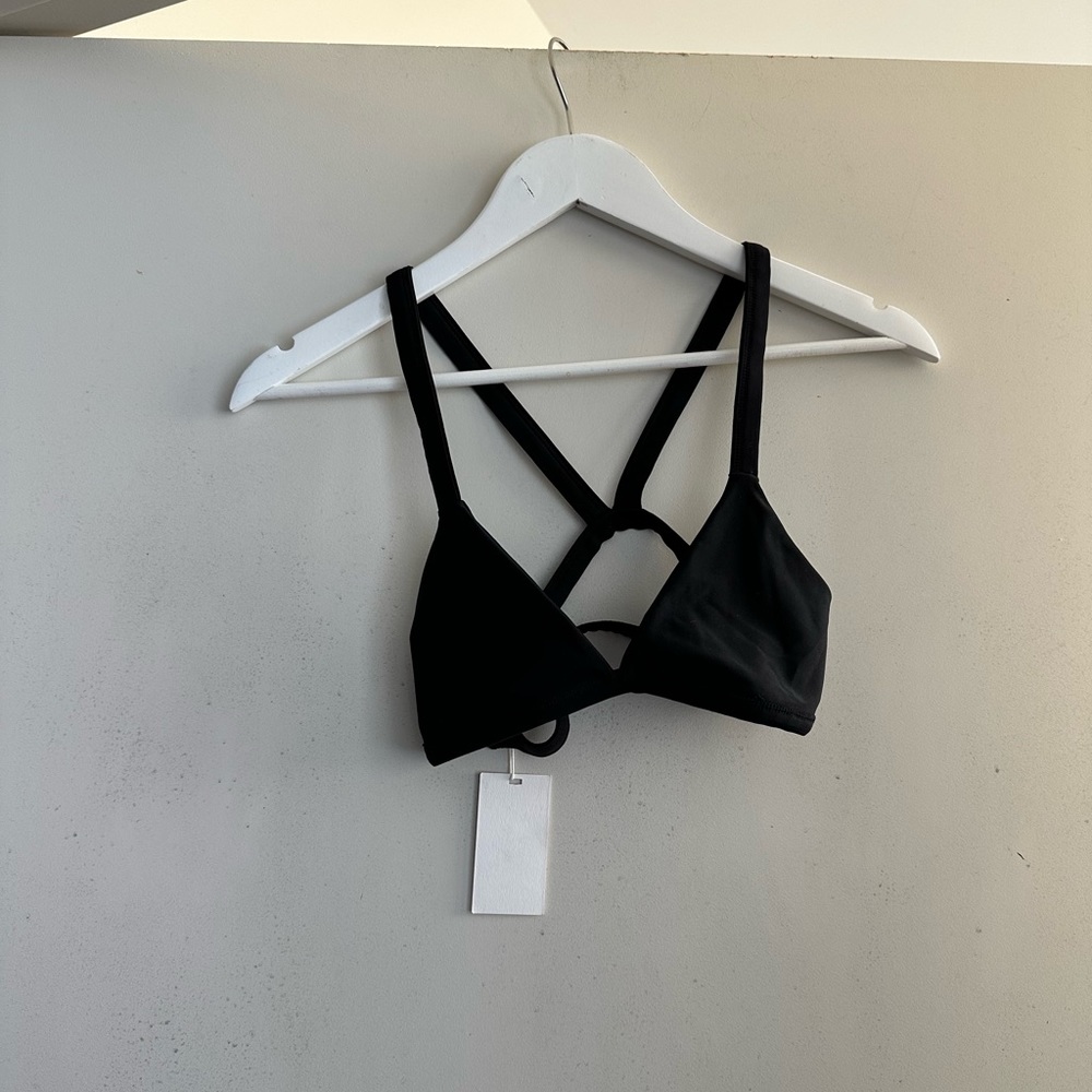 Mikoh Black Bikini Top NWT